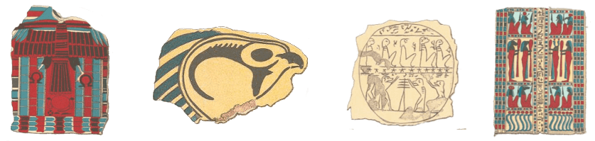 Egpyt - Egyptian Mummy Wrappings Decoration